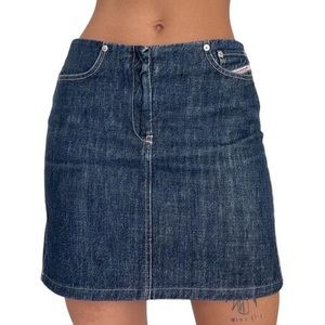 Vintage Diesel denim skirt